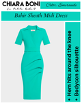 Chiara Boni La Petite Robe Ittig Ruffle Bodycon Midi Dress