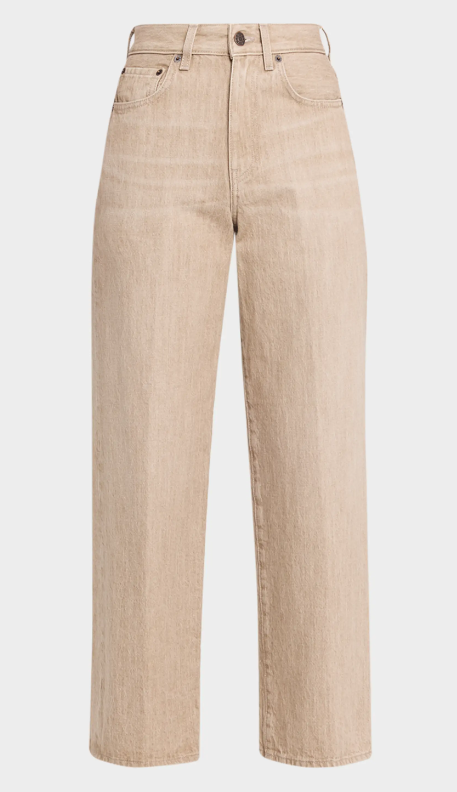 6397 Wide-Leg Ankle Jeans