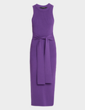 Toccin Piper Racerback Tie-Front Midi Dress