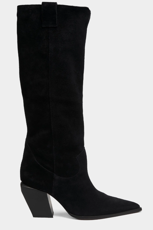 Schutz 85mm Maine Up Suede Knee-High Boots