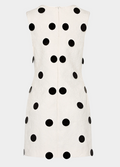 Milly Ivette Sleeveless Paillette Floral Mini Dress