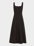 Proenza Schouler White Label Shelby Pleated A-Line Midi Dress
