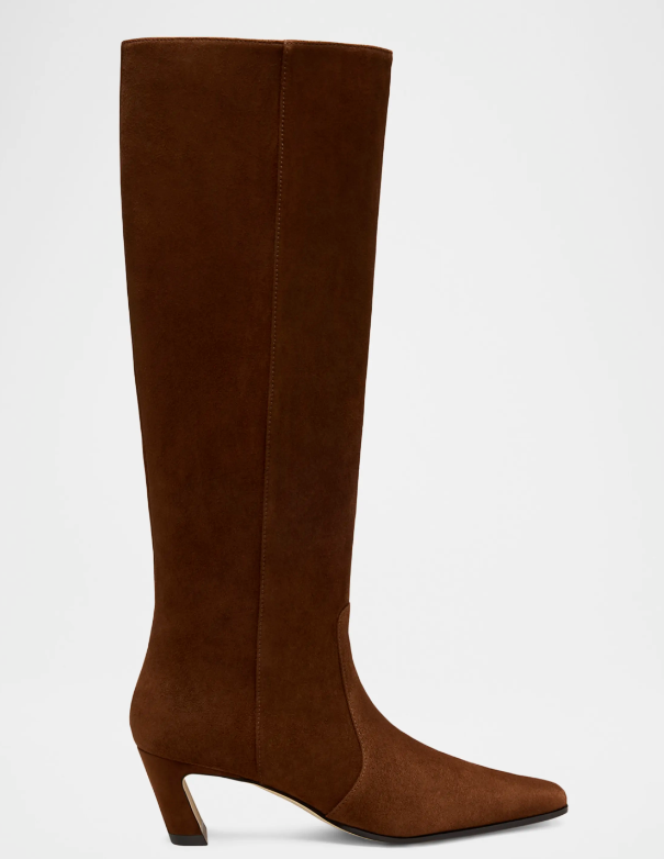 Stuart Weitzman 50mm Stassi Suede Knee-High Boots