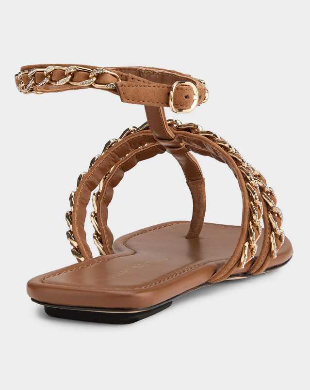 Stuart Weitzman Soluxe Crystal Suede Sandals