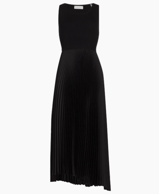 Elie Tahari The Mave Mixed Media Dress